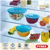 Set of lunch boxes Pyrex Transparent Turquoise 5 Pieces