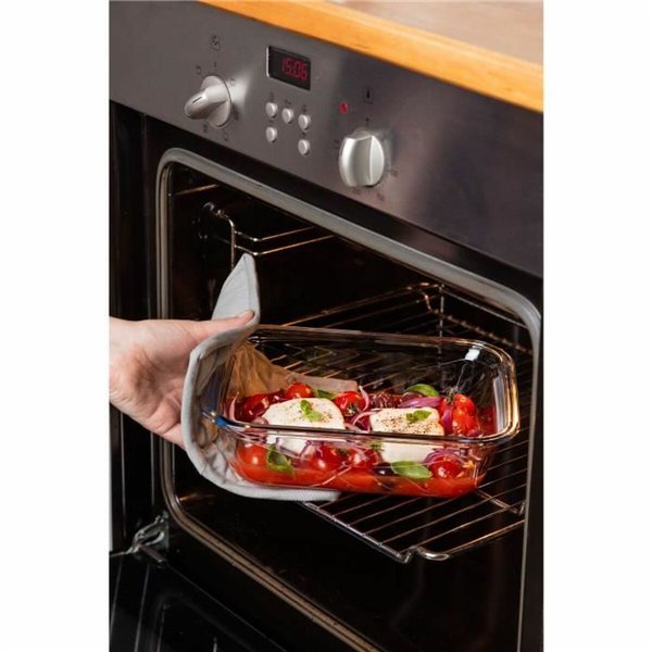 Set of lunch boxes Pyrex Cook & Go Blue Transparent