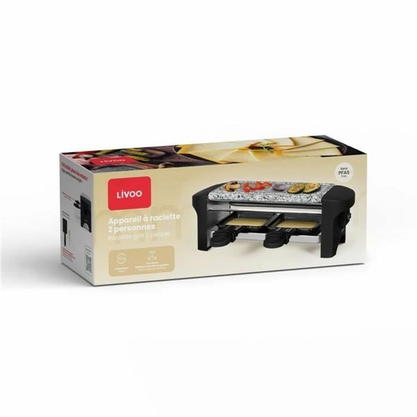 Raclette Livoo DOC156N Black Grey 350 W