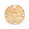 Snack tray Livoo MES150 Beige Circular