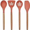 Kitchen Utensils Set Livoo MES153 Orange 5 Pieces