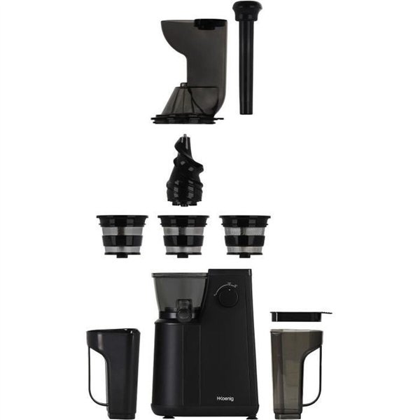 Electric Juicer Hkoenig Vitamin+ GSX24 Black Grey 400 W 1 L