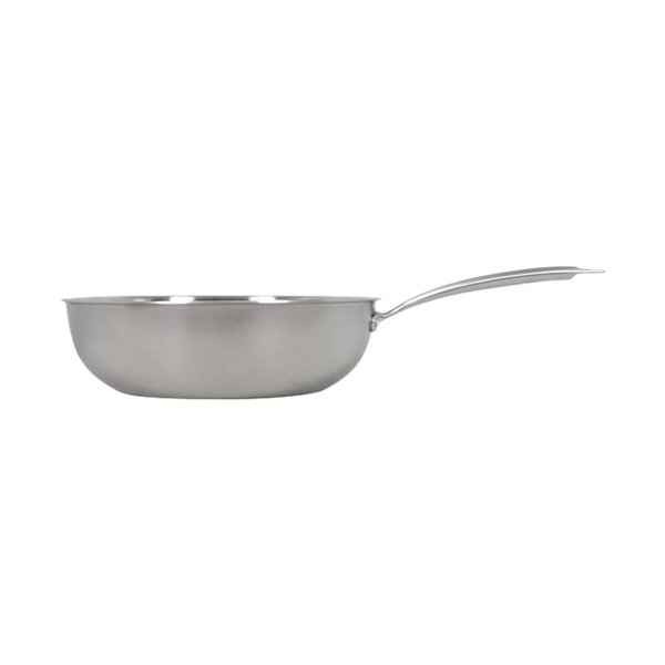 Wok Pan Livoo Steel Stainless steel Ø 28 cm