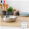 Wok Pan Livoo Steel Stainless steel Ø 28 cm