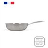 Wok Pan Livoo Steel Stainless steel Ø 28 cm