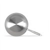 Wok Pan Livoo Steel Stainless steel Ø 28 cm
