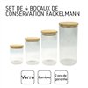 Tubs Fackelmann Natural 4 Pieces
