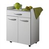 Kitchen Trolley Ekipa Harmony White 60 x 44,5 x 81 cm