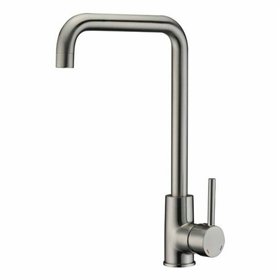 Mixer Tap Rousseau Grey Stainless steel Brass