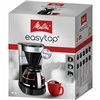 Electric Coffee-maker Melitta Easy Top II 1023-04 1050 W Black 1050 W 1,25 L 900 g