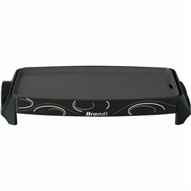 Grill hotplate Brandt PLA1322N Black (46 x 25,5 CM)