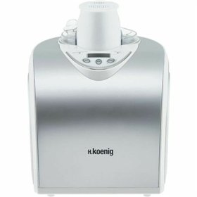 Ice Cream Maker Hkoenig HF180 1 L 135 W Steel Stainless steel 1 L