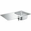 Sink with One Basin Grohe 31552SD1 Grey