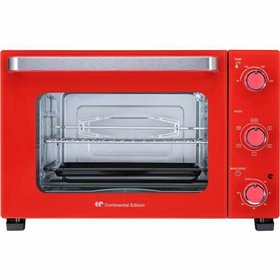 Mini Electric Oven Continental Edison CEMF35R Red 35 L
