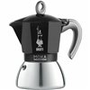 Italian Coffee Pot Beurer BIALETTI NEW MOKA 6 Cups Black Metal Aluminium