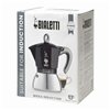 Italian Coffee Pot Beurer BIALETTI NEW MOKA 6 Cups Black Metal Aluminium