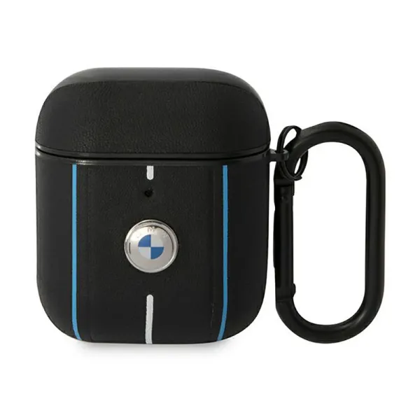 BMW Leather Color Lines - Case for Apple AirPods 1/2 gen (Black)