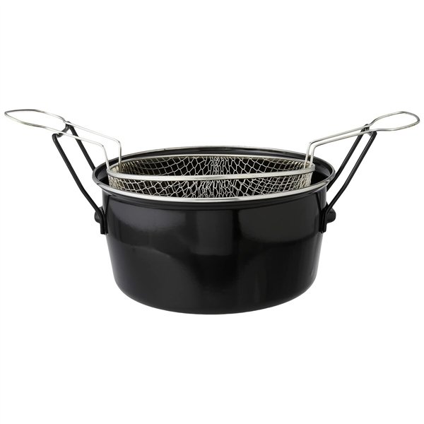 Deep-fat Fryer Baumalu Black Ø 28 cm