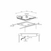 Induction Hot Plate Continental Edison 59 x 52 cm
