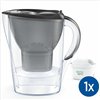 Filter jug Brita Carafe Marella Graphite Plastic 2,4 L