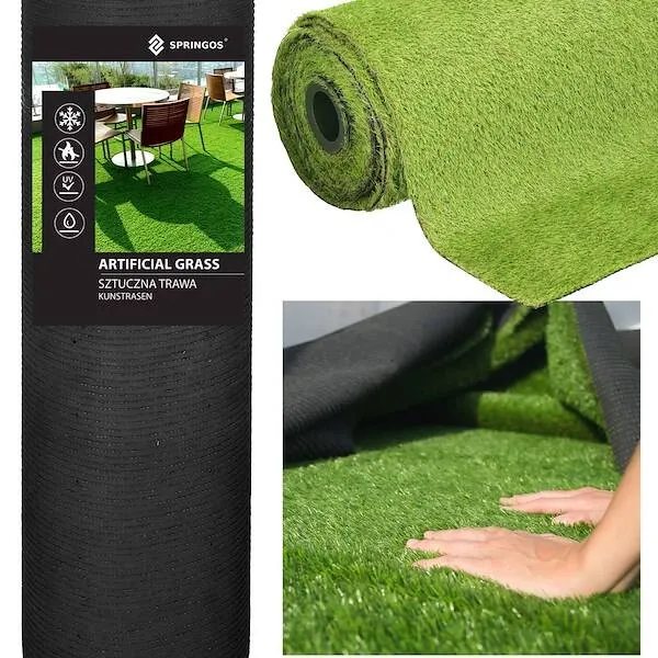 Dirbtinė žolė Springos GA0044 plotis: 1m x 1m
