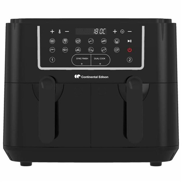 Air Fryer Continental Edison Black 2400 W 9 L