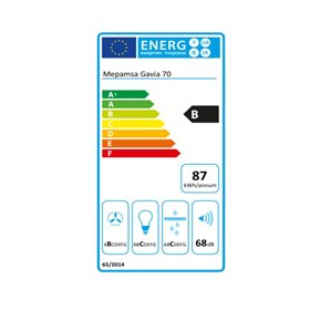Conventional Hood Mepamsa GAVIA 70CM INOX 70 cm Steel