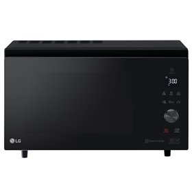 Microwave with Grill LG MJ3965BPS Black 1350 W