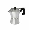 Italian Coffee Pot JATA CCA12 Aluminium 12 Cups Silver