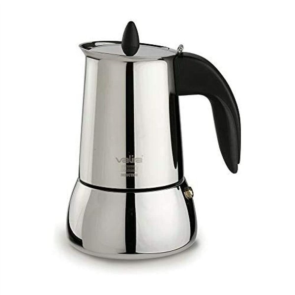 Italian Coffee Pot Valira ISABELLA 6T Steel 6 Cups Stainless steel