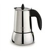 Italian Coffee Pot Valira ISABELLA 6T Steel 6 Cups Stainless steel