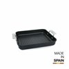 Grill hotplate Valira AIRE 23X23. Black Aluminium (1 Unit)