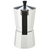 Italian Coffee Pot Valira VITRO 9T Silver Aluminium 9 Cups