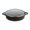 Casserole Valira BLACK IND 24CM Ø 24 cm Black Non-stick