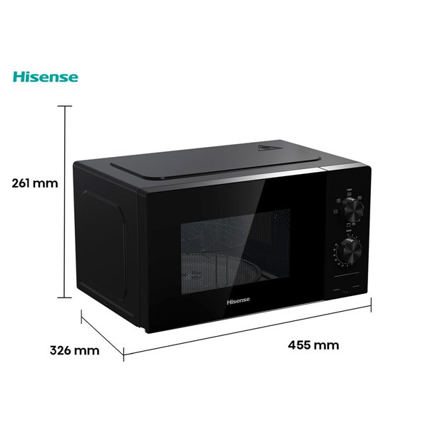 Microwave Hisense H20MOBP1 Black 700 W 20 L