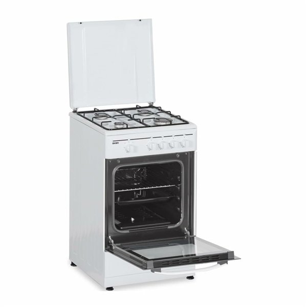 Gas Cooker Aspes AKG4500TM White