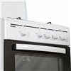 Gas Cooker Aspes AKG4500TM White