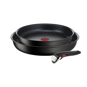 Pan Tefal INGENIO 3PIEZAS Black Aluminium 2 Units
