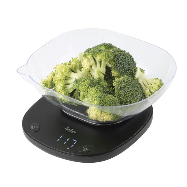 kitchen scale JATA HBAL1709 * Black 5 kg