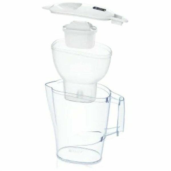 Filter jug Brita ALUNA BLANCA White Transparent Plastic 2,4 L