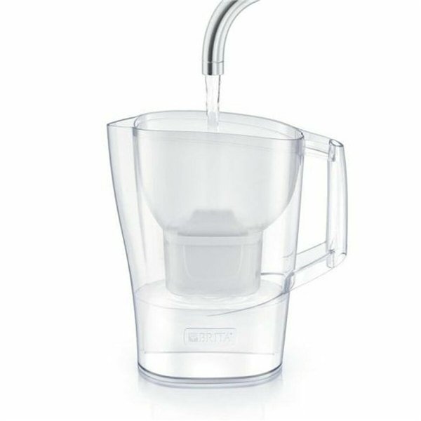 Filter jug Brita ALUNA BLANCA White Transparent Plastic 2,4 L