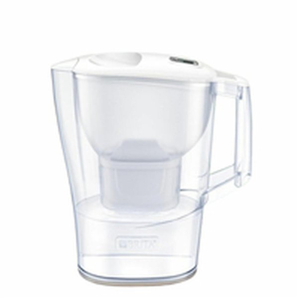Filter jug Brita ALUNA BLANCA White Transparent Plastic 2,4 L