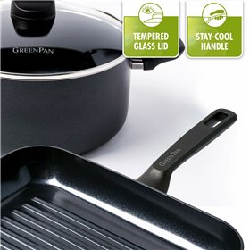 Pan Green Pan MEMPHIS 28CM Black Aluminium Ø 28 cm