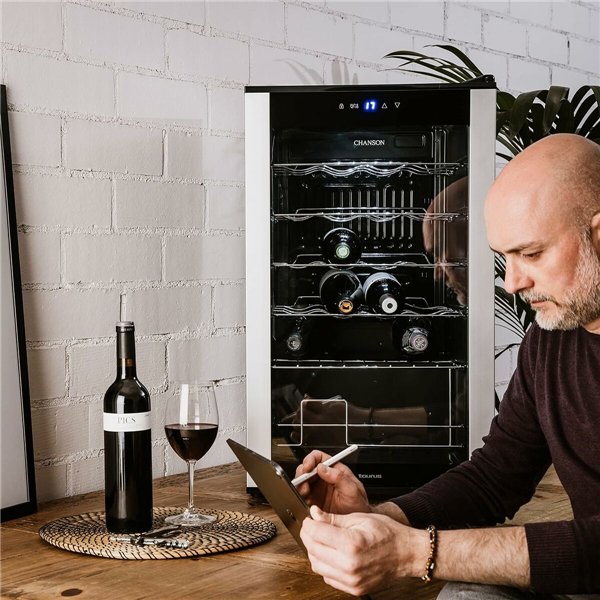 Vinoteca Taurus CHANSON 24 43 x 45 x 74 cm Grey