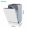 Dishwasher Hisense HV542D10