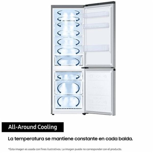 Washing machine Samsung RB34C602DSA 186 Silver