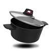 Casserole with lid Taurus KCK4020 Black 2 L 20 cm