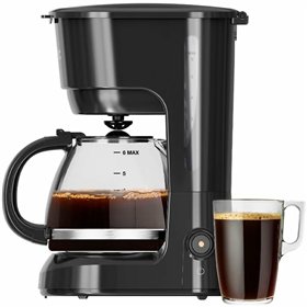 Drip Coffee Machine Solac CF4037 Black 600 W 6 Cups 6 Units