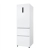Combined Refrigerator Haier HTR5618ENPW 185 White
