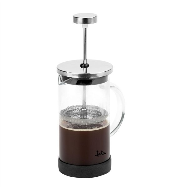 Cafetière with Plunger JATA HCAF1135 Black 350 ml